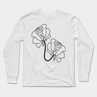 Rose Long Sleeve T-Shirt